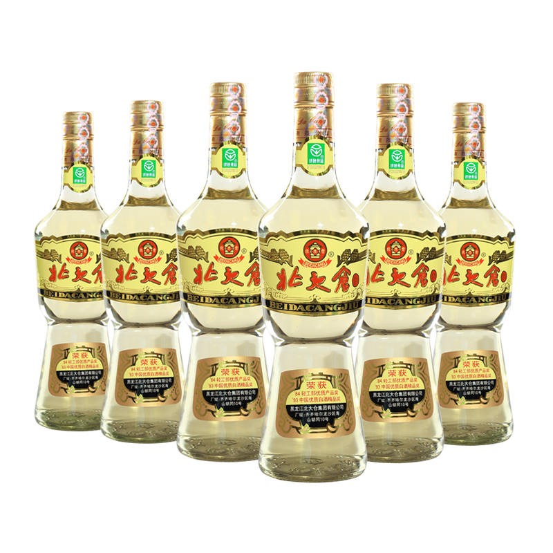北大仓白酒部优酒680ml*6瓶整箱装50度酱香型白酒