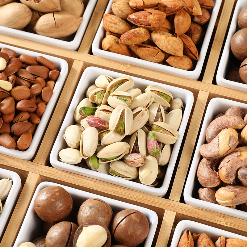 蜜禾过节坚果礼盒组合过节开心果干果仁送礼品包长辈亲戚孕妇零食 - 图1