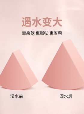 kai/贝印干湿两用粉扑12个