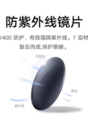 小米可套近视眼镜防紫外线太阳镜