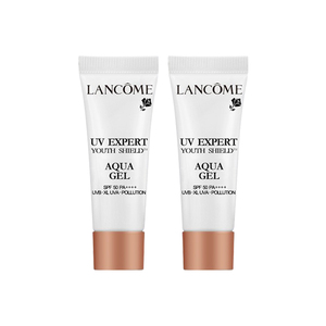 Lancome/兰蔻轻透水漾防晒乳小白管防晒10ml*2防紫外线spf50