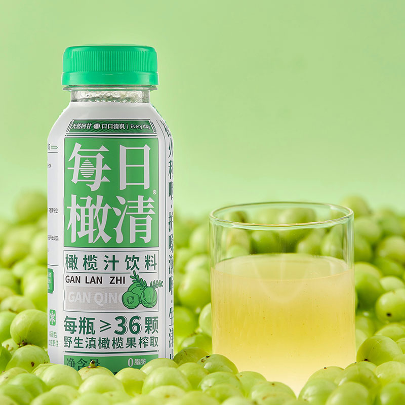 【直營】每日橄清橄欖汁245ml*15瓶整箱云南玉油柑汁原汁飲料果汁_天貓超市_咖啡_麥片_沖飲