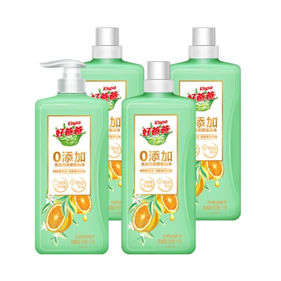 好爸爸除油除味洗洁精4KG