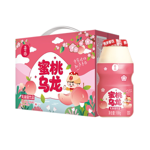 吾尚蜜桃乌龙乳酸菌100g*20瓶