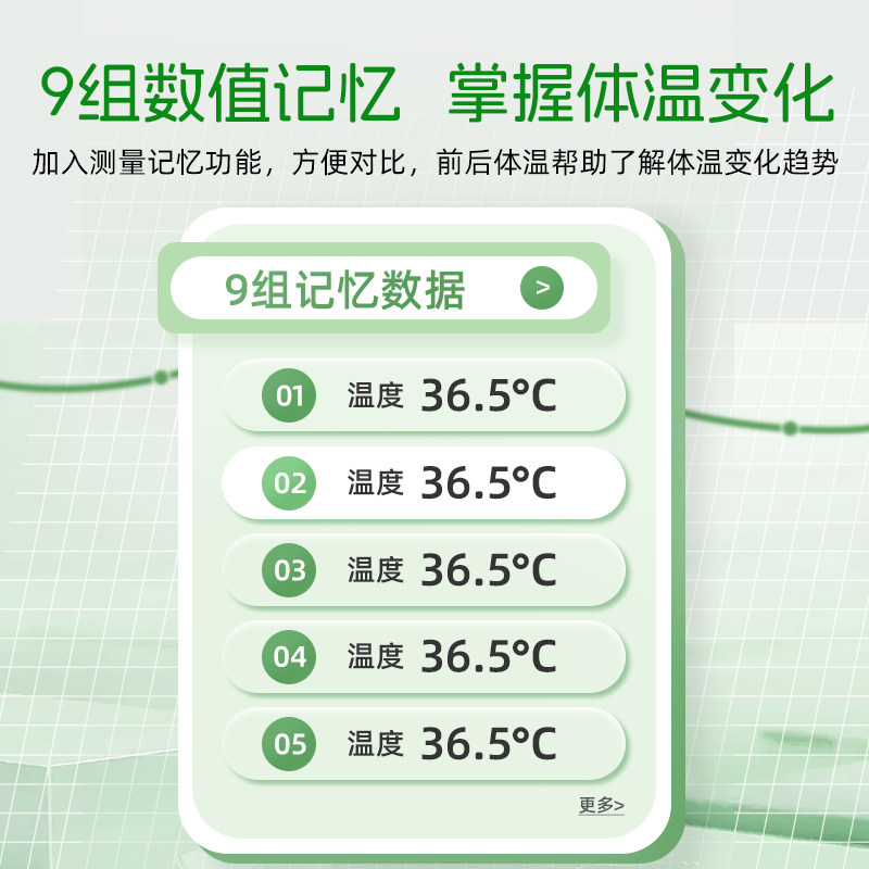 海氏海诺电子体温计家用儿童婴儿高精高度软头温度计专用腋下,淘宝优惠券,粉丝福利购,淘宝优惠卷