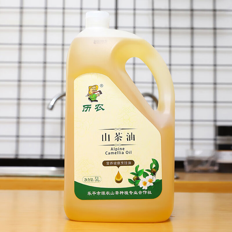 历农纯正山茶油5L*1桶江西茶油食用油高山茶树油茶籽油耐高温-图2