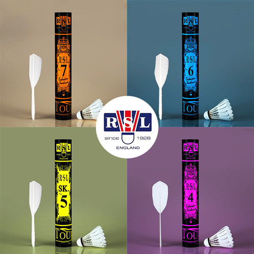 亚狮龙正品球类羽毛球RSL N0.4号5号7号专业训练耐打稳定羽球一桶 - 图3