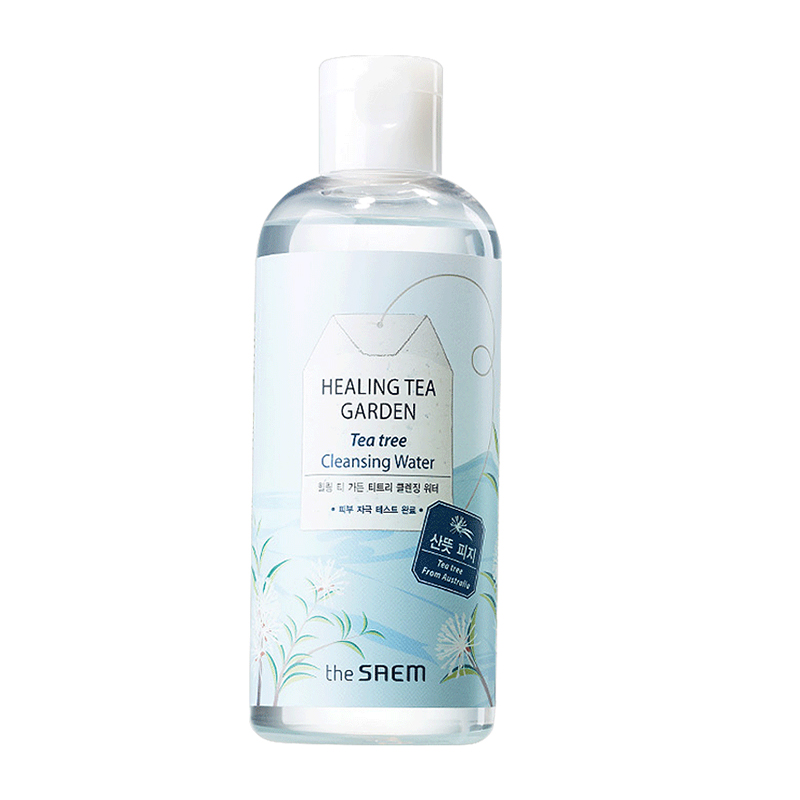 Saem 温和清洁无刺激 300ml 韩国进口 The 得鲜舒缓茶园茶树卸妆水液 Saem 温和清洁无刺激 300ml 韩国进口 The 得鲜舒缓茶园茶树卸妆水液