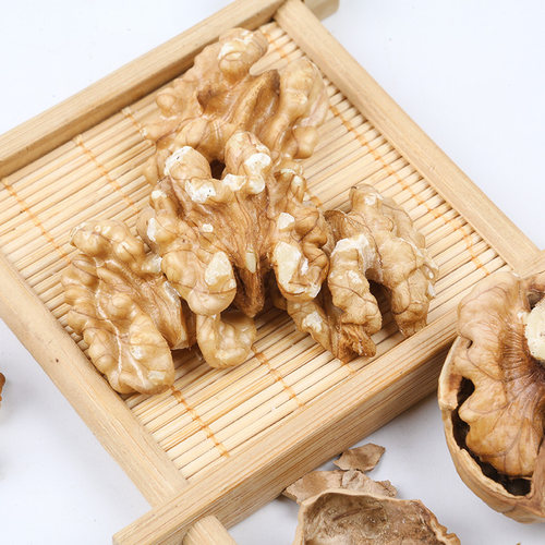 楼兰蜜语薄皮核桃新疆炒货小吃1kg生核桃孕妇坚果休闲食品2袋 - 图2