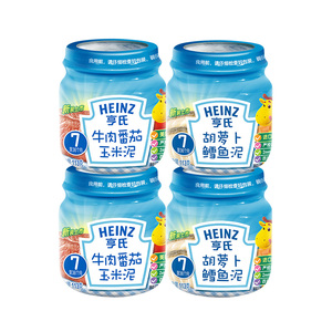 亨氏果泥婴儿宝宝辅食泥