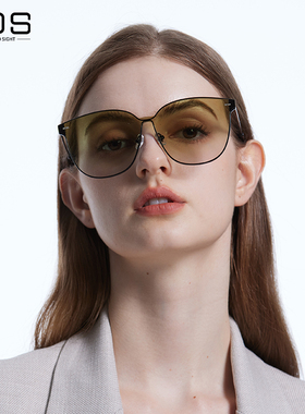 TOS遮阳防紫外线太阳镜网红大脸