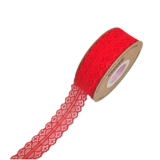 3 см Полая кружевная лента торт декоративная лента лента лента Упаковка с черным вином Красный рис белый