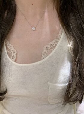 凯蒂猫项链新款高级设计轻奢小众精致百搭时尚甜美少女感锁骨链