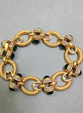 中古夸张小众饰品项链手链卡扣毛衣链