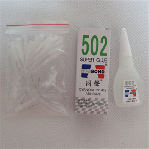 正品台湾同声502快干胶502瞬干胶塑料金属木材工艺品修补强力胶 - 图1
