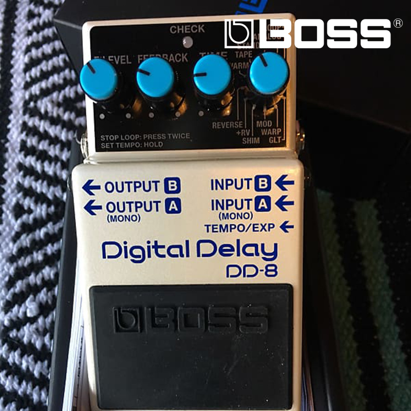 罗兰BOSS DD-8 数字延迟效果器LOOP乐句循环录音贝斯电木吉他单块 - 图3