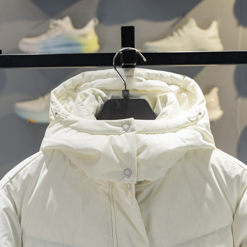 李宁长款羽绒服女子2025冬季健身系列防泼水鸭绒保暖外套AYMV208,淘宝优惠券,粉丝福利购,淘宝优惠卷