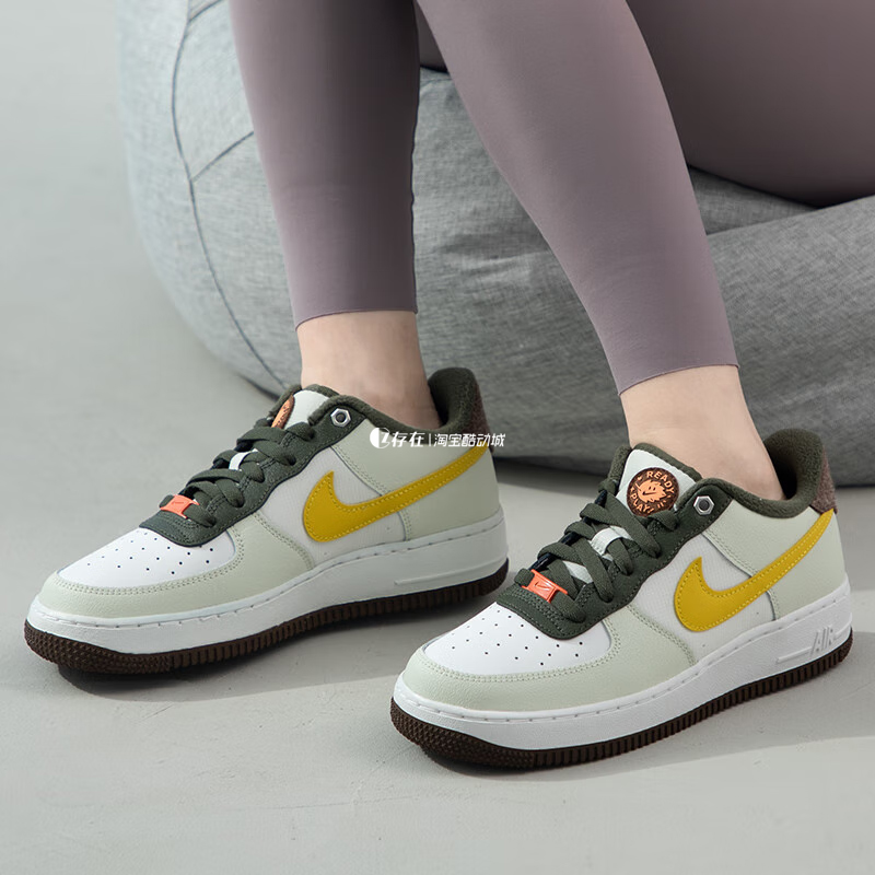 Nike/耐克 Air Force 1空军一号男女低帮休闲板鞋 DO9456 DH2920-图3