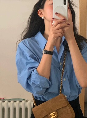 吴小姐韩代同品质施华洛珍珠简约日韩耳环纯银钉ins博主fere同款