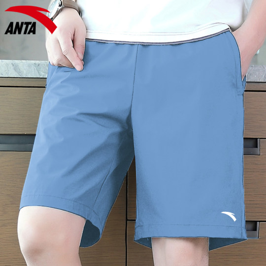安踏短裤男士五分裤透气速干梭织外穿2025夏季新款健身跑步运动裤