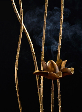 纯铜新中式风会所创意软装工艺品