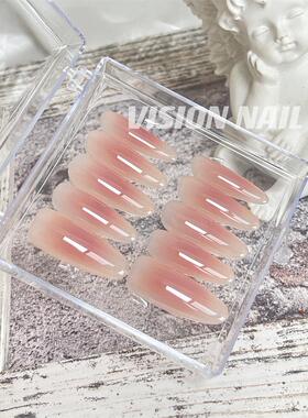 VISION纯欲风腮紫穿戴甲
