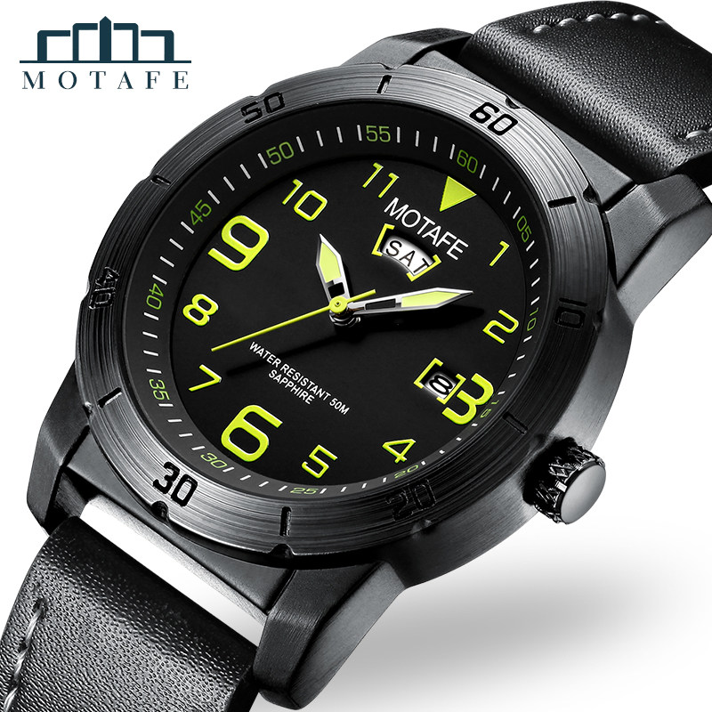 户外男潮学生防水时尚新款石英表 梦达菲手表国产腕表