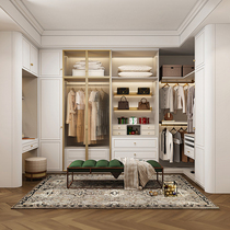 Sofia European-style Full house Custom Corner Walk-in Cloakroom Wardrobe Subgroup Ensemble customized Clavika