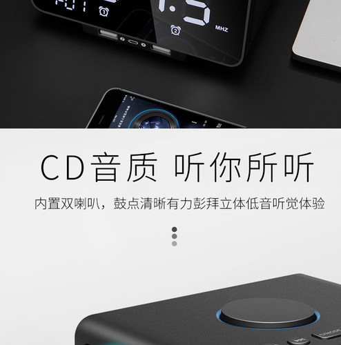 电子闹钟变态超大声音闹铃超响音量学生懒人克星强力叫醒起床神器 - 图1