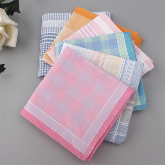 3 ultra-affordable handkerchiefs for men, thin and old-fashioned for wiping sweat