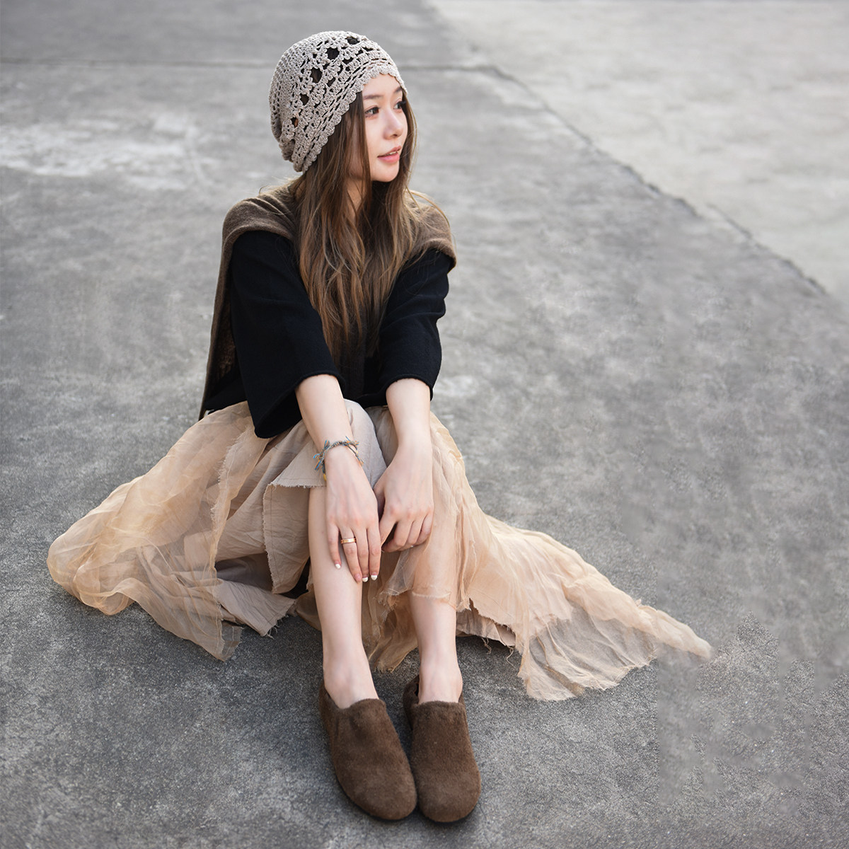 Artmu阿木真皮平底懒人鞋2026春新款深口单鞋一脚蹬乐福鞋豆豆鞋,淘宝优惠券,粉丝福利购,淘宝优惠卷