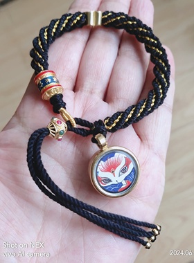 狐狸手链可以调节白狐吊坠唐卡藏传手绳