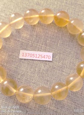 天然冰种大颗粒圆珠珠手链12MM