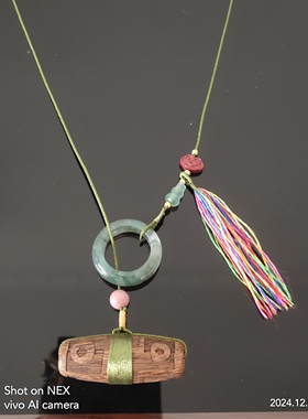 2025年补木五行绳吊坠毛衣链挂链缺木者佩戴