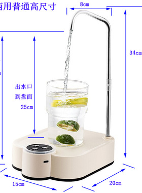 户外房车桶装水电动抽水器自动