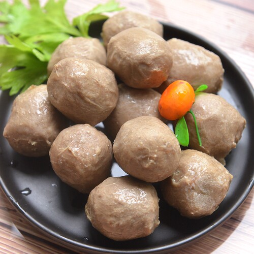 海王子风味牛肉丸2500克/包火锅麻辣烫串串香食材香港撒尿牛味丸 - 图1
