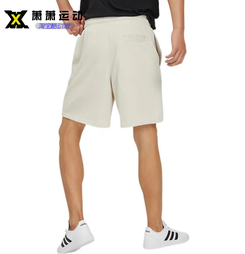 Adidas阿迪达斯男子夏季大LOGO休闲短裤篮球运动裤IHZ7029 HE2899-图0