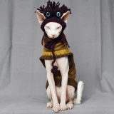 Рука -Стигание милые, пылающие уши, глаза, шляпа, шляпы, украшения для головы, безволосы