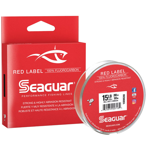 SEAGUAR西格碳线红标进口REDLABEL碳氟线路亚线钓鱼线前导矶钓线 - 图3