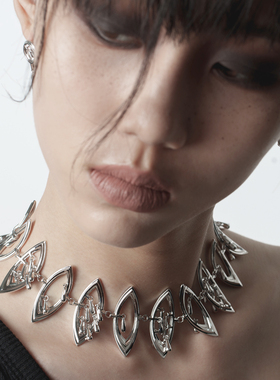 CHUNRAN原创设计叶片形态项链