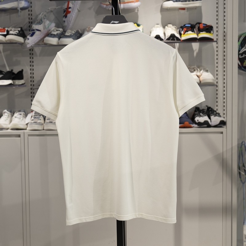 李宁短袖POLO衫男子2025夏季新款冰感舒适吸湿排汗翻领T恤APLV091,淘宝优惠券,粉丝福利购,淘宝优惠卷