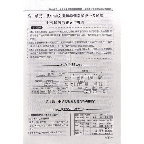 2026年秋同步解析与测评课时练历史必修上册中外历史纲要单色版人教版江苏省专用2026年8月江苏第7次印刷 - 图2