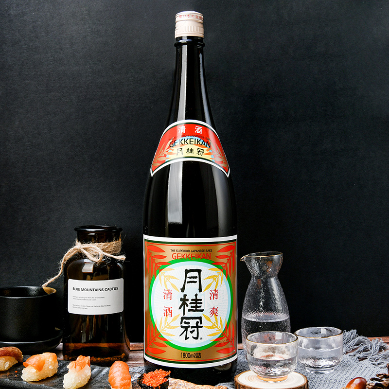 日本清酒组合原装进口1.8L月桂冠男山白鹤大关千伊鹤米酒日式清酒 - 图2