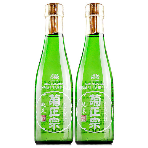 菊正宗纯米清酒300ml冷酒樽酒日本原装进口酒洋酒两瓶组合装清酒 - 图3
