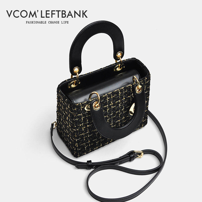 2020潮网红百搭小ck小香风斜挎包 花开左岸女士包袋