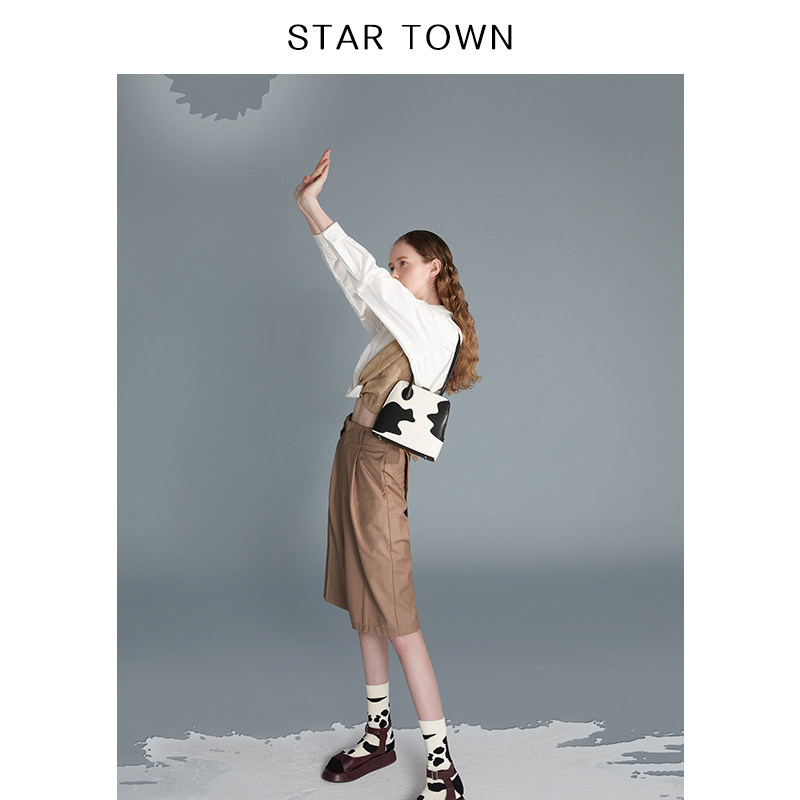 startown小众设计师原创腋下链条包 startown女士包袋
