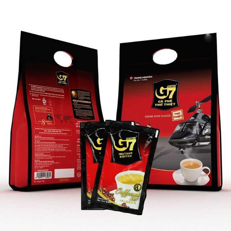 正品越南原装进口中原g7咖啡800g三合一速溶咖啡粉内16g*50包袋装 - 图1