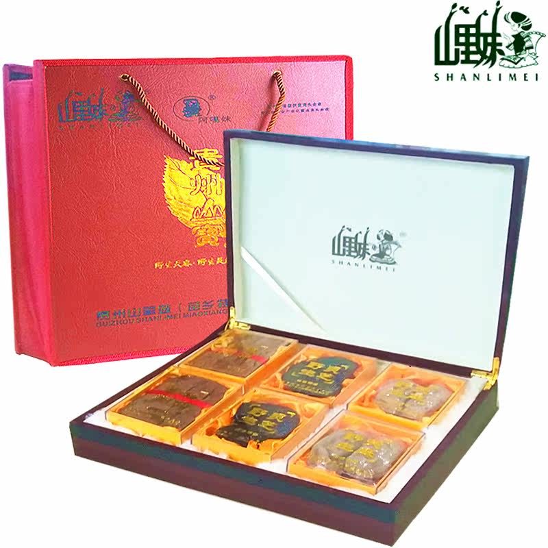 山里妹贵州三宝包邮杜仲500gx1盒 山里妹天麻