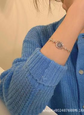 星球手链女款小众设计ins百搭简约闺蜜姐妹套装学生吊坠骨链潮流