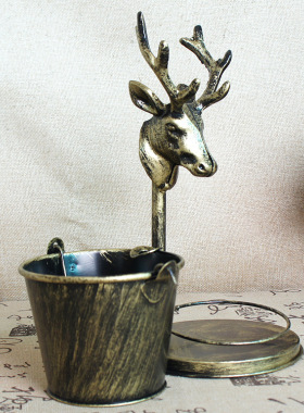 复古怀旧风酒吧节日礼品烟灰缸